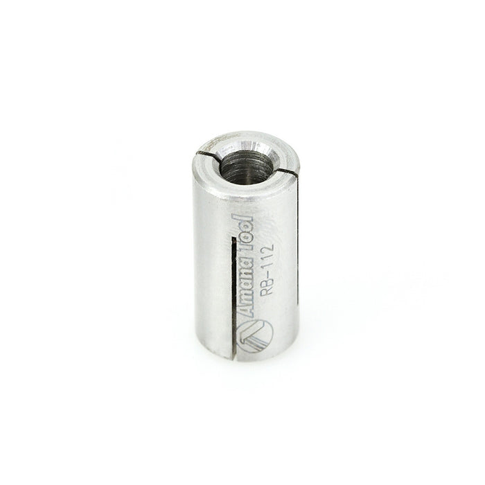 Amana Tool RB-112 High Precision Steel Router Collet Reducer 12mm Overall D x 6mm Inner D x 1 Inch Long