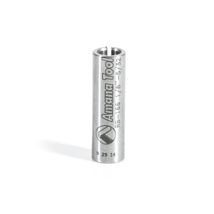 Amana Tool RB-166 High Precision Steel Router Collet Reducer 6mm Overall D x 4mm Inner D x 20mm Long