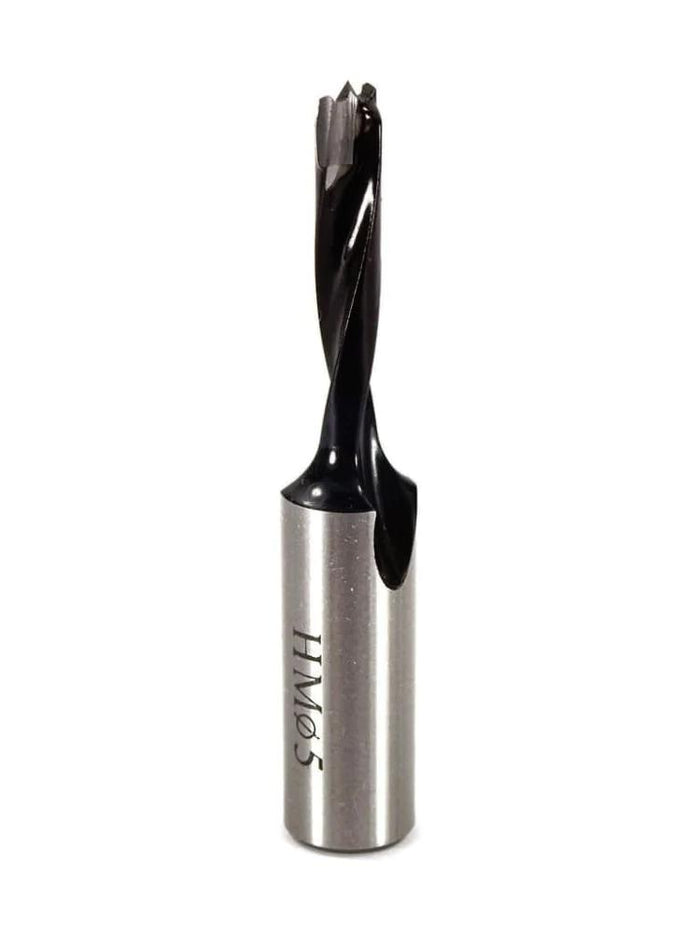 Whiteside DB557 Right Hand Brad Point Dowel Drill - official product photo