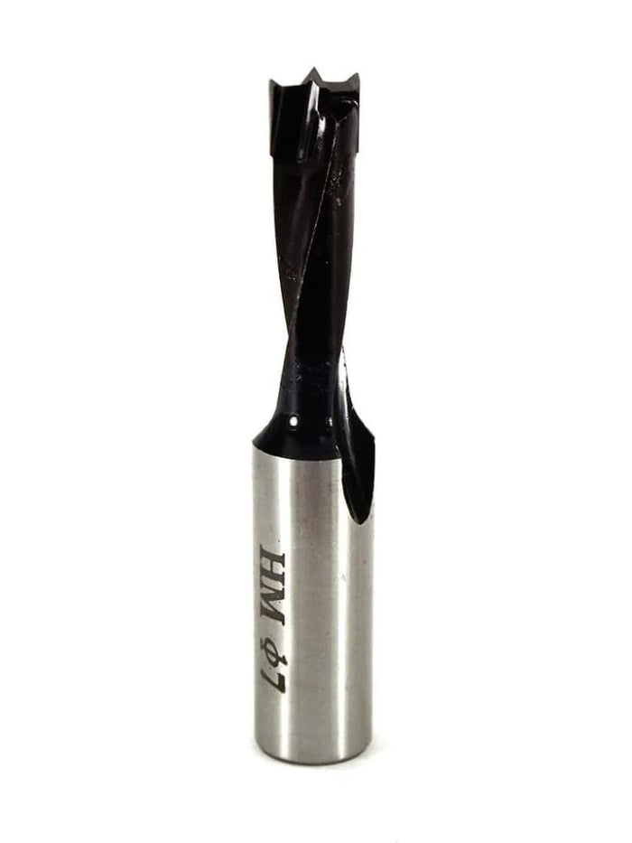 Whiteside DB757 Right Hand Brad Point Dowel Drill - official product photo