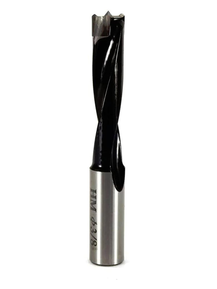 Whiteside DB37570 Right Hand Brad Point Dowel Drill - 3/8" CD - official product photo