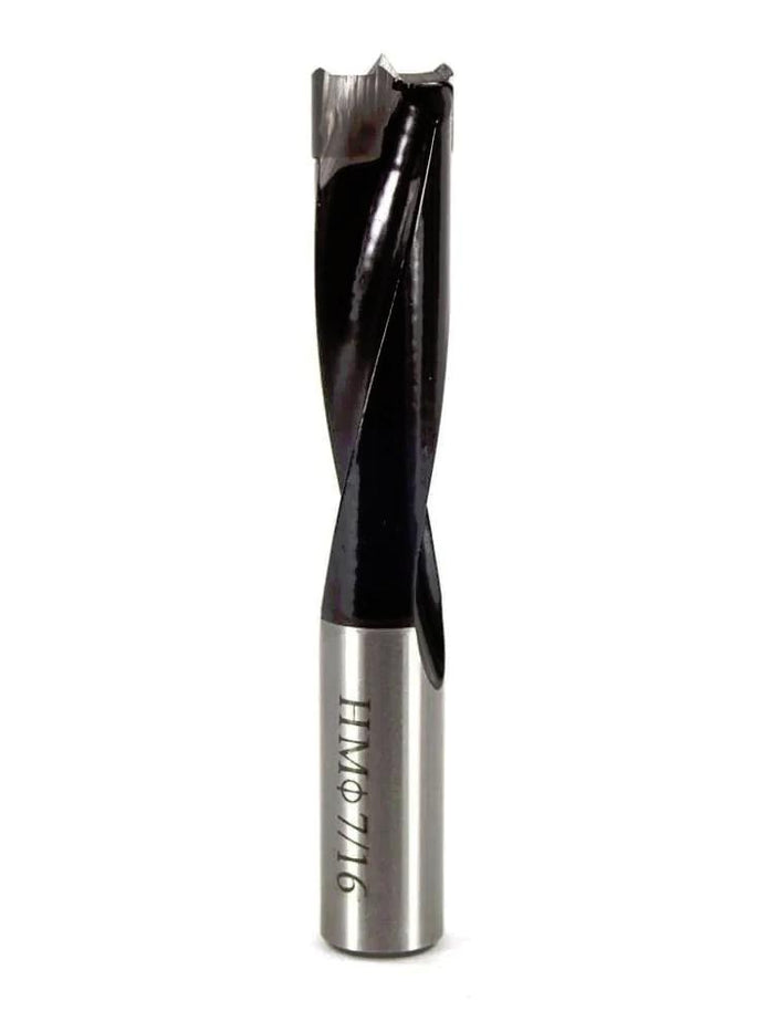 Whiteside DB43770 Right Hand Brad Point Dowel Drill - 7/16" CD - official product photo
