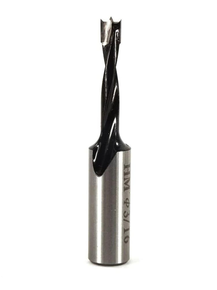 Whiteside DB18757 Right Hand Brad Point Dowel Drill - 3/16" CD - official product photo