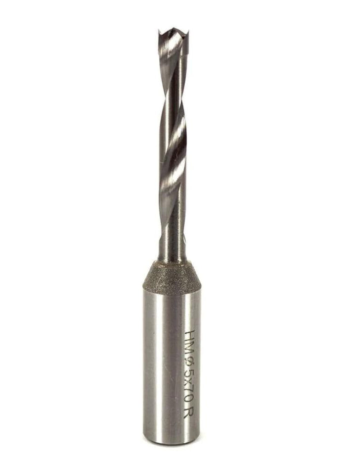 Whiteside DB570SC Right Hand Brad Point Dowel Drill - official product photo