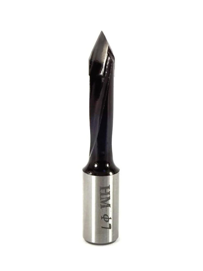 Whiteside DT757 Right Hand V-Point Dowel Drill - official product photo
