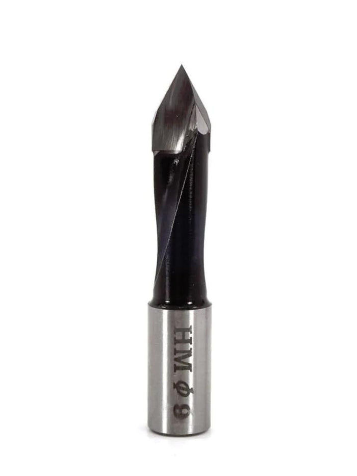 Whiteside DT957 Right Hand V-Point Dowel Drill - official product photo