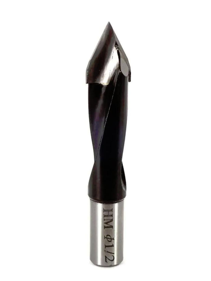 Whiteside DT50070 Right Hand V-Point Dowel Drill - 1/2" CD - official product photo