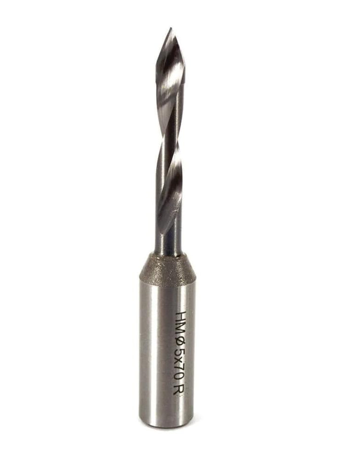 Whiteside DT570SC Right Hand V-Point Dowel Drill - official product photo