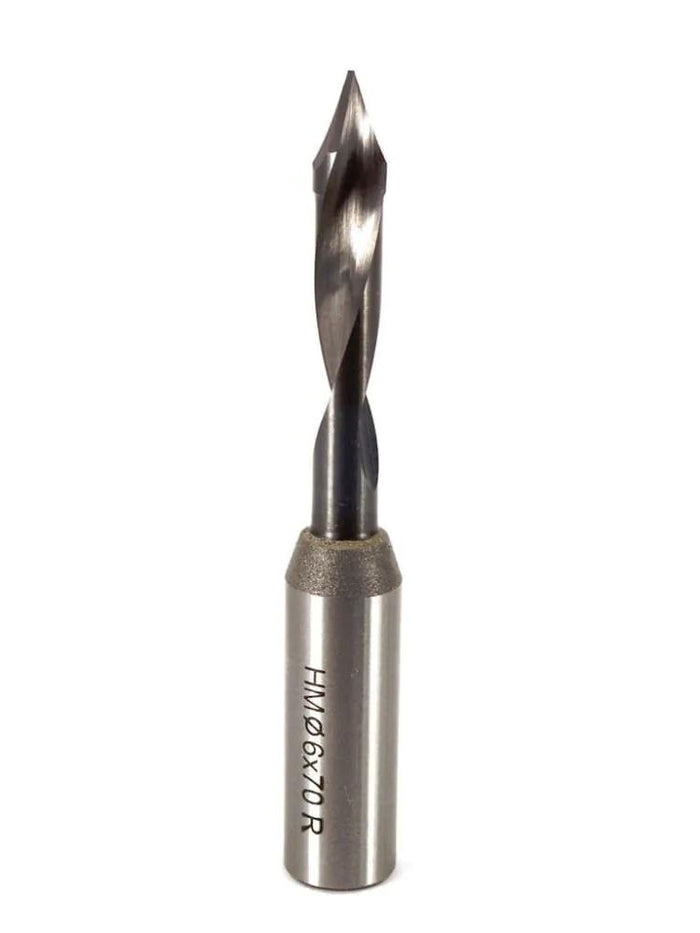 Whiteside DT670SC Right Hand V-Point Dowel Drill - official product photo