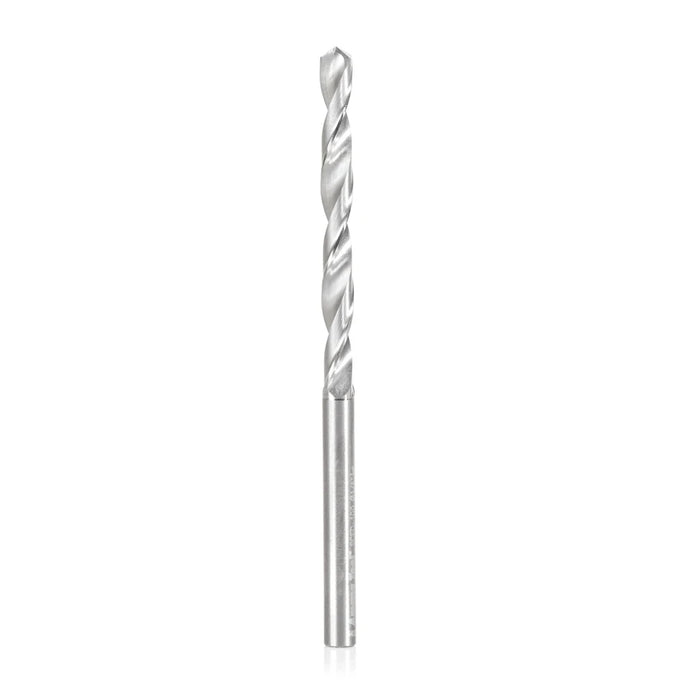 Amana Tool SCFD-100 Solid Sub Micrograin Carbide 4 Facet Point 118 Deg x 1/8 D x 1-1/4 Cut Length x 1/8 SHK x 2-1/4 Inch