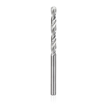 Foret hélicoïdal Amana Tool SCFD-102 en carbure micrograin massif, pointe à 4 facettes 118 degrés, diamètre 5/32 po, longueur de coupe 1-3/8 po, queue 5/32 po, longueur totale 2-1/2 po