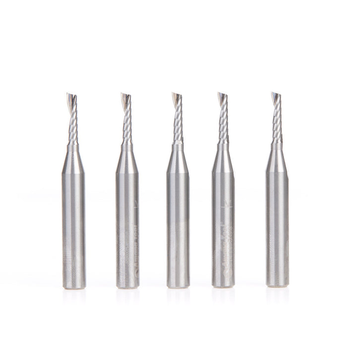 Amana Tool 51411-5 5Pc 1/8X1/4"Shk Spiral Plastic - CNC Router Store