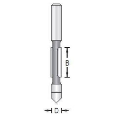 Dimar 115RX-X Series Panel Pilot with Drilling Point, 2 Flutes