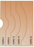 Dimar 168R8-X Series Convex Beading Bits, 2 Flutes