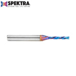 Amana 46176-K CNC Solid Carbide Spektra™ Extreme Tool Life Coated Compression Spiral 1/8 Dia x 13/16 x 1/4 Inch Shank