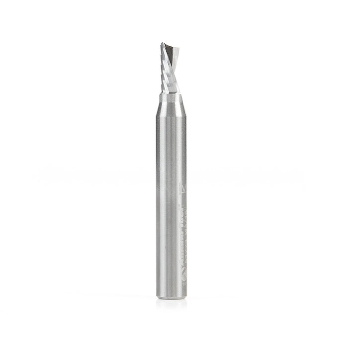 Amana 51773 Solid Carbide CNC Spiral 'O' Flute, Aluminum Cutting 3/16 Dia x 3/8 x 1/4 Inch Shank Down-Cut