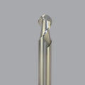 Onsrud Aluminum Finisher (AF) Series Solid Carbide CNC Router Bit end mill, 3 flute, ballnose, standard length
