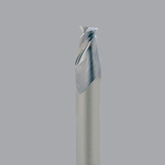 Onsrud Aluminum Finisher (AF) Series Solid Carbide end mill, 2 flute, 0.120 corner rad, standard length