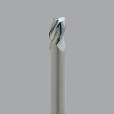 Onsrud Aluminum Finisher (AF) Series Solid Carbide CNC Router Bit end mill, 3 flute, 0.015 corner rad, standard length