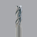 Onsrud Aluminum Finisher (AF) Series Solid Carbide CNC Router Bit end mill, 3 flute, 0.060 corner rad, medium length