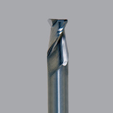 Onsrud Aluminum Finisher (AF) Series Solid Carbide CNC Router Bit end mill, 2 flute, 0.060 corner rad, standard length, necked