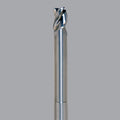 Onsrud Aluminum Finisher (AF) Series Solid Carbide CNC Router Bit end mill, 3 flute, 0.030 corner rad, medium length, necked