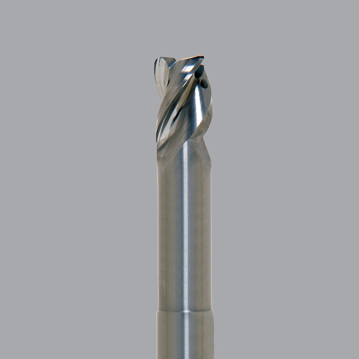 Onsrud Aluminum Finisher, 3 Flute Coolant Through End Mills, Standard Length, Necked CNC Router Bit