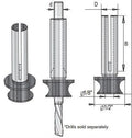 Dimar 1927124 Adapter For Solid Carbide Spiral Bits