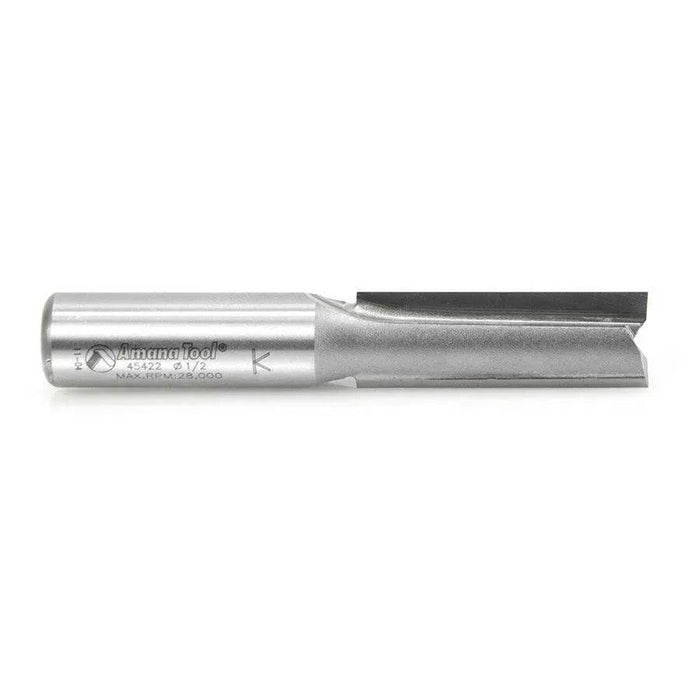 Amana 45422 Carbide Tipped Straight Plunge 1/2 Dia x 1-1/2 x 1/2 Inch Shank - CNC Router Store