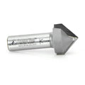 Amana 45724 Carbide Tipped V-Groove 90 Deg x 1 Inch Dia x 1/2 x 1/2 Shank