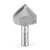 Amana 45728 Carbide Tipped V-Groove 90 Deg x 1-1/2 Dia x 1-1/4 Inch x 1/2 Shank - CNC Router Store