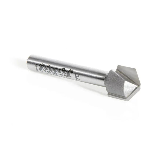 Amana 45795 Carbide Tipped Double Edge Folding V-Groove - CNC Router Store