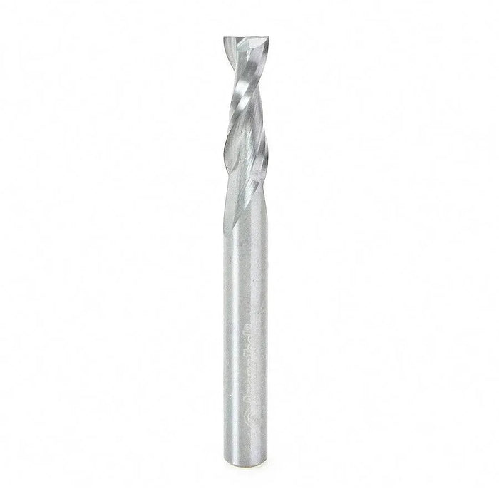 Amana 46102-K Solid Carbide Spiral Plunge 1/4 Dia x 3/4 x 1/4 Inch Shank Up-Cut - CNC Router Store