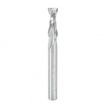 Amana 46102 Solid Carbide Spiral Plunge 1/4 Dia x 3/4 x 1/4 Inch Shank Up-Cut - CNC Router Store