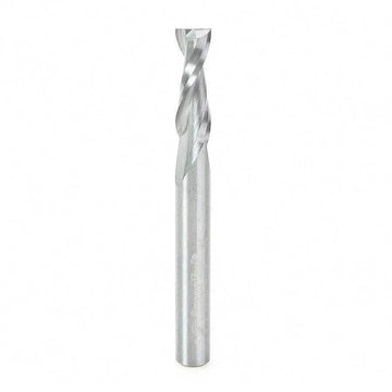 Amana 46102 Solid Carbide Spiral Plunge 1/4 Dia x 3/4 x 1/4 Inch Shank Up-Cut