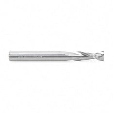 Amana 46102 Solid Carbide Spiral Plunge 1/4 Dia x 3/4 x 1/4 Inch Shank Up-Cut - CNC Router Store