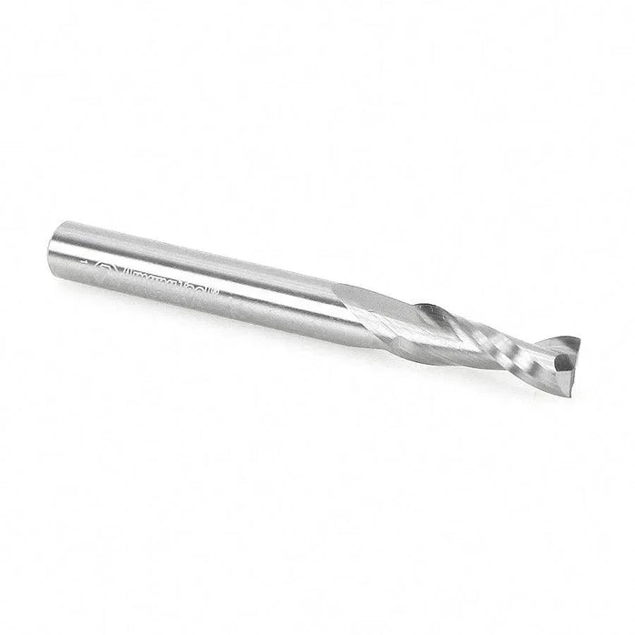 Amana 46102 Solid Carbide Spiral Plunge 1/4 Dia x 3/4 x 1/4 Inch Shank Up-Cut - CNC Router Store