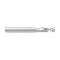 Amana 46102 Solid Carbide Spiral Plunge 1/4 Dia x 3/4 x 1/4 Inch Shank Up-Cut - CNC Router Store