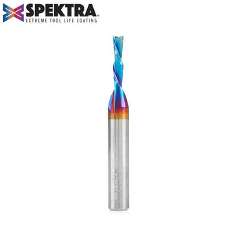 Amana 46200-K Solid Carbide Spektra™ Extreme Tool Life Coated Spiral Plunge 1/8 Dia x 1/2 x 1/4 Inch Shank