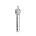 Amana 49694 Carbide Tipped Plunging Round Over 1/8 Radius x 3/8 Dia x 1/2 x 1/4 Inch Shank
