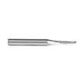 Amana 51446 Solid Carbide CNC Spiral 'O' Single Flute, Plastic Cutting 1/8 Dia x 3/4 x 1/4 Shank x 2-1/2 Inch Long Up-Cut Router Bit