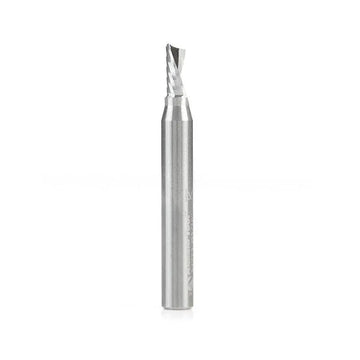 Amana 51773 Solid Carbide CNC Spiral 'O' Flute, Aluminum Cutting 3/16 Dia x 3/8 x 1/4 Inch Shank Down-Cut