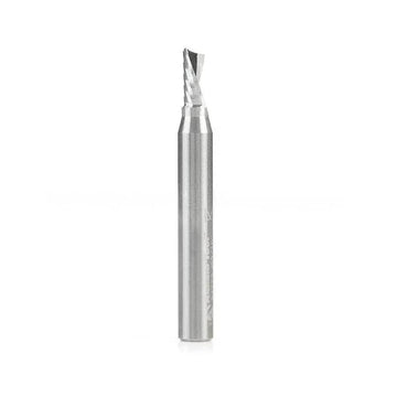 Amana 51773 Solid Carbide CNC Spiral 'O' Flute, Aluminum Cutting 3/16 Dia x 3/8 x 1/4 Inch Shank Down-Cut