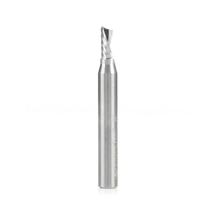 Amana 51773 Solid Carbide CNC Spiral 'O' Flute, Aluminum Cutting 3/16 Dia x 3/8 x 1/4 Inch Shank Down-Cut - CNC Router Store