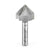 Amana Tool 45714 Carbide Tipped V-Groove 90 Deg x 3/4 Dia x 3/8 x 1/4 Inch Shank - CNC Router Store