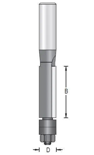 Dimar 101RDXX-X Series Trim Bits with Double Ball Bearing Guide