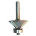 Dimar 102RR4-X Series Bevel Trim Bits with Ball Bearing Guide, 3 Flutes