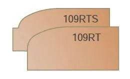 Dimar 109RT8-XX Series Thumb Nail Bits, 2 Flutes