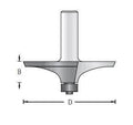 Dimar 109RT8-XX Series Thumb Nail Bits, 2 Flutes