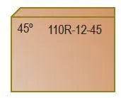 Dimar 110R-X Series Combination: Bevel and Flush Trim Bit, 2 Flutes, 23 degrees